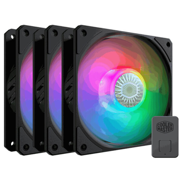 COOLER MASTER SickleFlow Edge 120 ARGB set 3 ventilatora i kontroler (MFX-B2DN-253P2-R2)