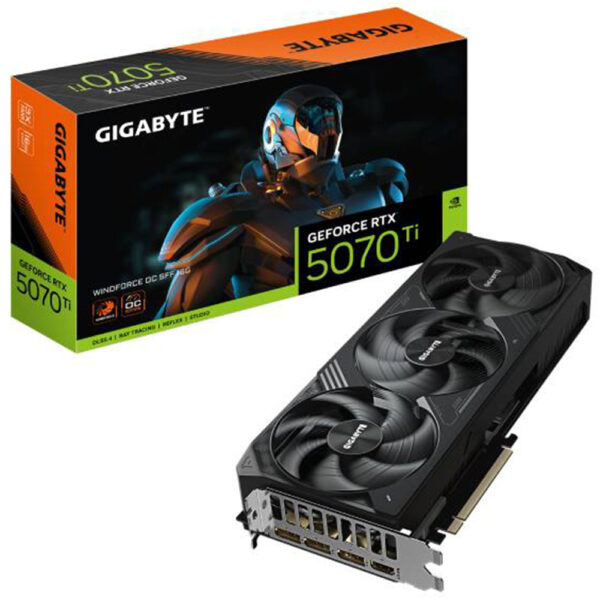 GIGABYTE nVidia GeForce RTX 5070 Ti WINDFORCE 16GB 256bit GV-N507TWF3OC-16GD rev. 1.0 grafička karta