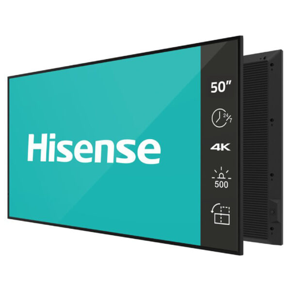 HISENSE 50 inča 50DM66D 4K UHD 500 nita Digital Signage Display - 24/7 Operation