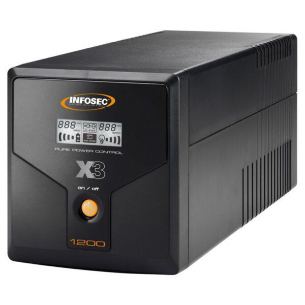 INFOSEC COMMUNICATION X3 EX 1200 LCD USB FR/SCHUKO