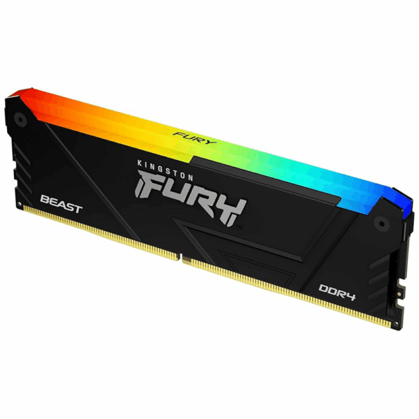 KINGSTON DIMM DDR4 8GB 3600MT/s KF436C17BB2A/8 Fury Beast RGB Black