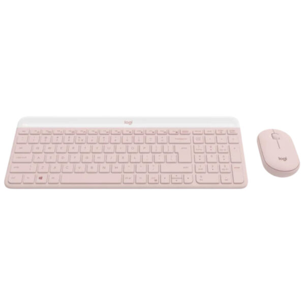 LOGITECH MK470 Wireless Desktop US Roze tastatura + miš