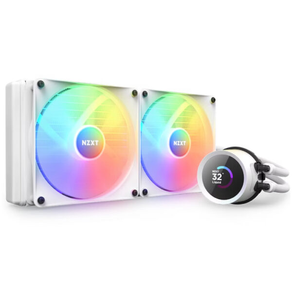 NZXT Kraken 280 RGB vodeno hlađenje belo (RL-KR280-W1)