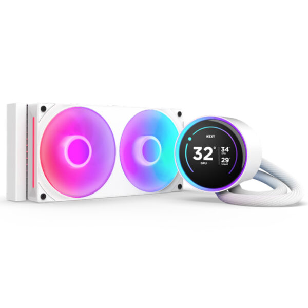 NZXT Kraken Elite 240 RGB V2 vodeno hlađenje belo (RL-KR24E-W2)
