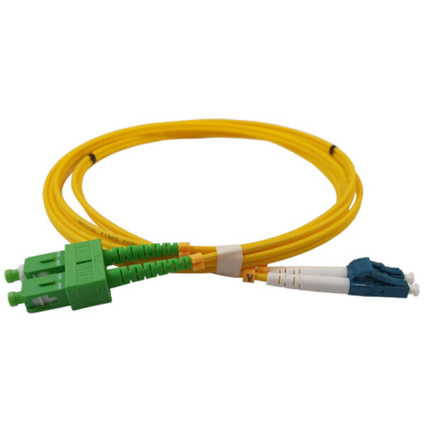 SC/APC-LC/UPC Optički patch kabl 2m Duplex - 5kom